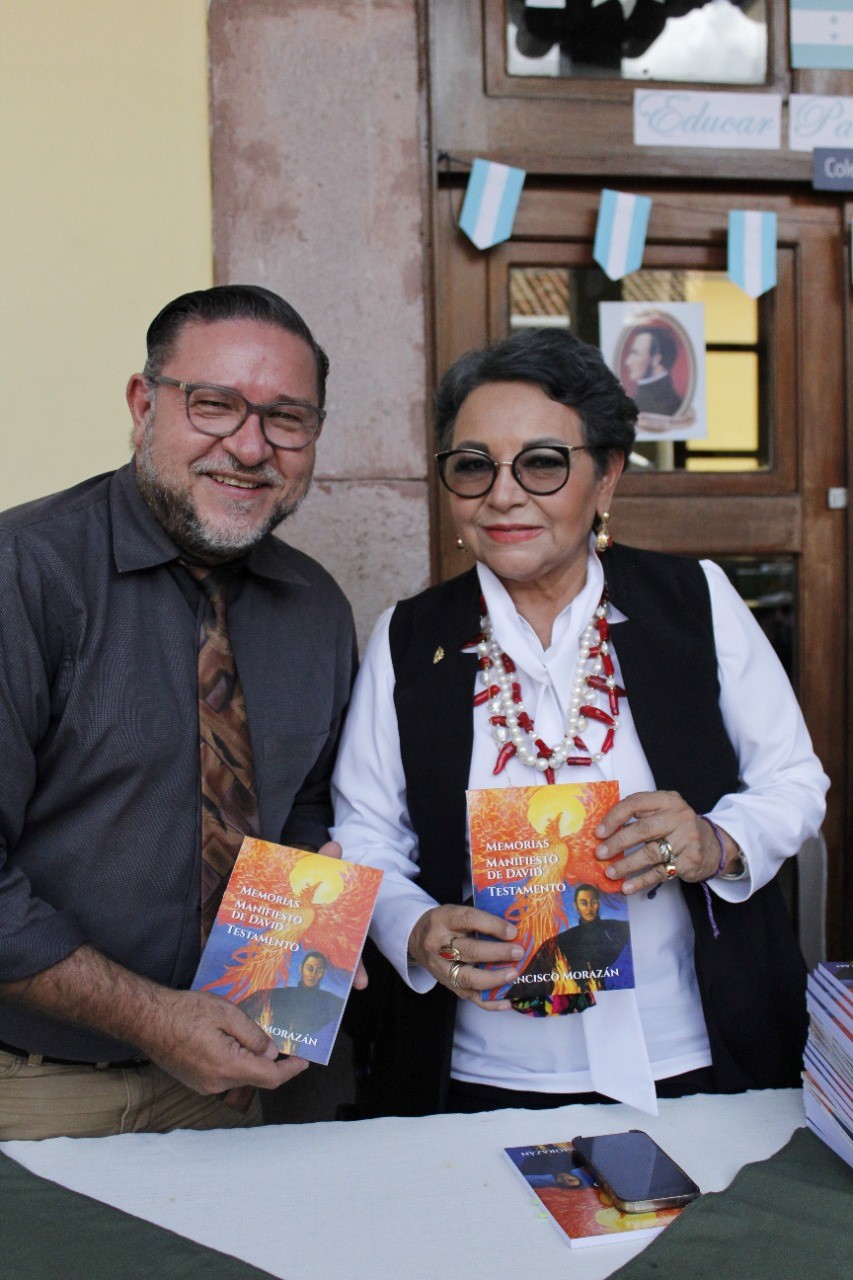La SECAPPH, presenta tres libros que rescatan el legado de Francisco Morazán
